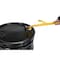 Vestil Steel Low Profile Drum Dolly W/ Poly On Steel Casters, 21-5/8" x 31-5/8" x 37-5/8", 1200 Lb Cap, Yel LO-DC-PU - alternate 4